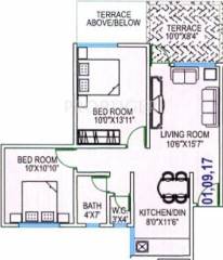 Dutt Sai Datt Residency (2BHK+2T (802 sq ft) 802 sq ft) Dutt Sai Datt Residency (2BHK+2T (802 sq ft) 802 sq ft)