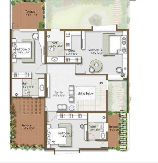 sahyadri Floor Plan First Floor Plan