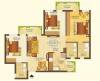 Sare Royal Greens (3BHK+3T (1,314 sq ft) 1314 sq ft)