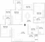 Aratt Felicita (3BHK+3T (1,525 sq ft) 1525 sq ft) Aratt Felicita (3BHK+3T (1,525 sq ft) 1525 sq ft)