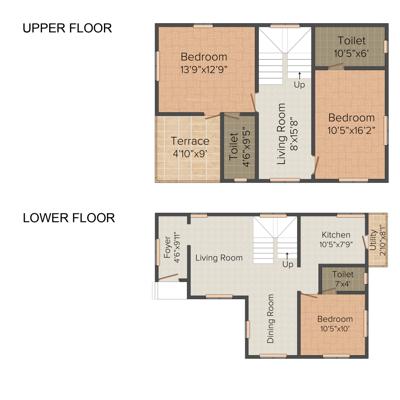 Fairyland Sai Residency (3BHK+3T (1,787 sq ft) 1787 sq ft)