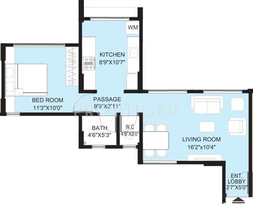Pride Purple Park Springs (1BHK+1T (660 sq ft) 660 sq ft) Pride Purple Park Springs (1BHK+1T (660 sq ft) 660 sq ft)