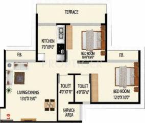 Today Grande Vista (2BHK+2T (1,050 sq ft) 1050 sq ft) Today Grande Vista (2BHK+2T (1,050 sq ft) 1050 sq ft)