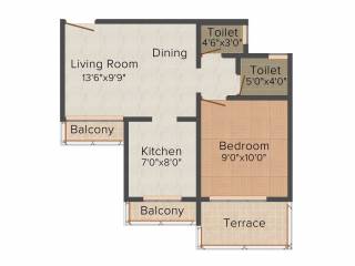 Dhanshree Dhana Shree Pearl (1BHK+1T (637 sq ft) 637 sq ft) Dhanshree Dhana Shree Pearl (1BHK+1T (637 sq ft) 637 sq ft)