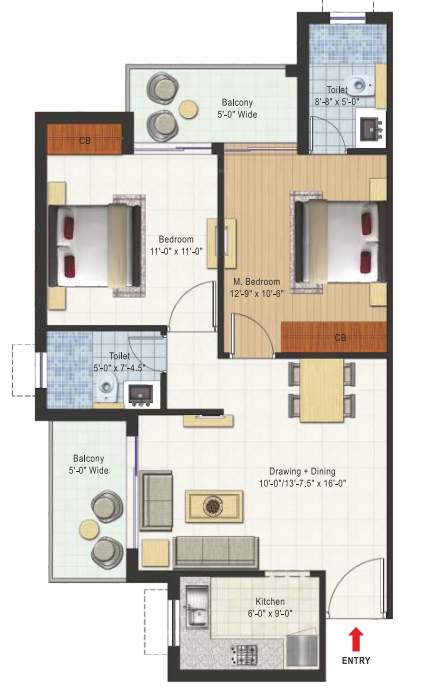 capital greens phase 1 Floor Plan Floor Plan
