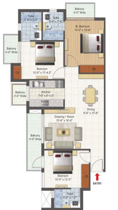 capital greens phase 1 Floor Plan Floor Plan