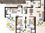 Eros Sampoornam I (3BHK+2T (1,425 sq ft) 1425 sq ft) Eros Sampoornam I (3BHK+2T (1,425 sq ft) 1425 sq ft)