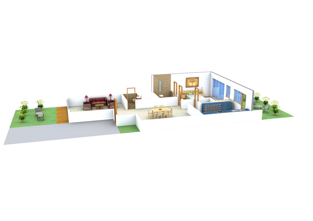 SS Aaron Ville (4BHK+4T (1,935 sq ft) 1935 sq ft)