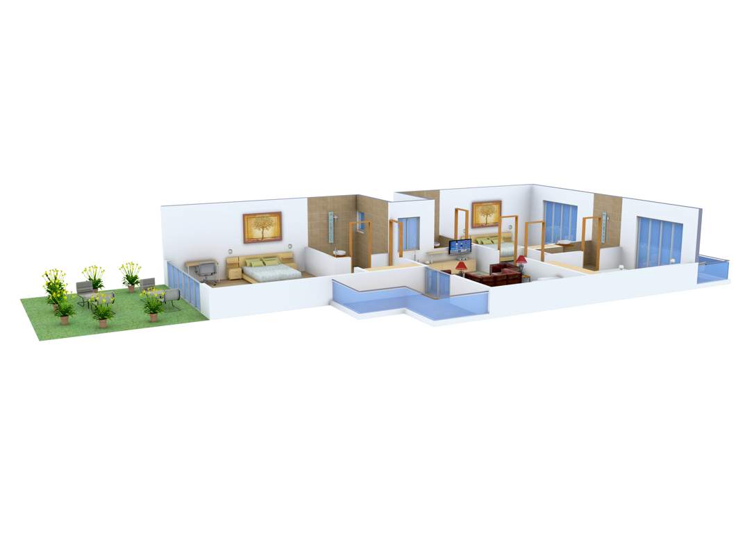 SS Aaron Ville (4BHK+4T (1,935 sq ft) 1935 sq ft)