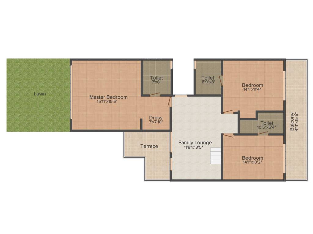 SS Aaron Ville (4BHK+4T (1,935 sq ft) 1935 sq ft) SS Aaron Ville (4BHK+4T (1,935 sq ft) 1935 sq ft)