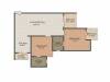 Logix Blossom County (2BHK+2T (900 sq ft) 900 sq ft)