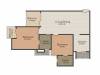 Logix Blossom County (2BHK+2T (920 sq ft) 920 sq ft)