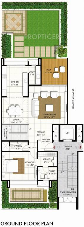 Pride Wilasa (3BHK+3T (2,883 sq ft) Pooja Room 2883 sq ft)