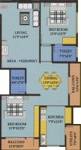 Sai Purvi Developers Purvi Grand (2BHK+2T (1,228 sq ft) 1228 sq ft)