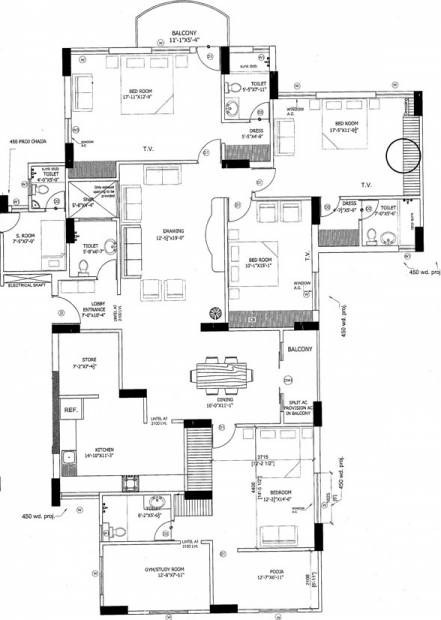 Krish Vatika (4BHK+4T (2,840 sq ft) + Servant Room 2840 sq ft)