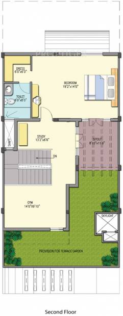 Vaswani Bella Vista (4BHK+5T (3,690 sq ft) + Study Room 3690 sq ft)