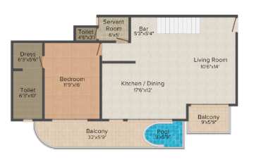  faridabad eye Floor Plan Lower Level Duplex Plan