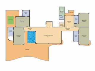Supreme Vivero (4BHK+5T (4,250 sq ft) + Servant Room 4250 sq ft) Supreme Vivero (4BHK+5T (4,250 sq ft) + Servant Room 4250 sq ft)
