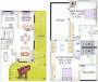 Gulmohar Builders Park Villas Floor Plan (3BHK+3T)