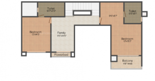  imperial Floor Plan Upper Level Duplex Plan