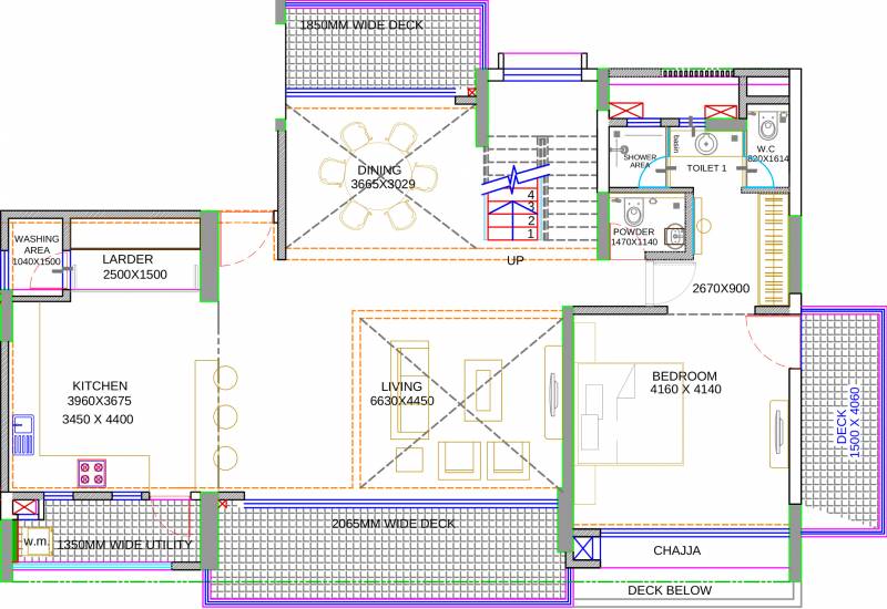 ABIL Imperial (3BHK+3T (3,090 sq ft) 3090 sq ft)