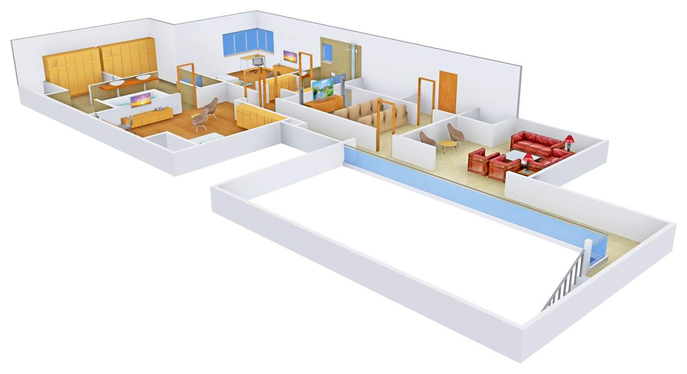 Marvel Kyra (4BHK+4T (4,665 sq ft) + Servant Room 4665 sq ft)