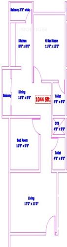 Citadil Sai Jyothi Tulips (2BHK+2T (1,044 sq ft) 1044 sq ft) Citadil Sai Jyothi Tulips (2BHK+2T (1,044 sq ft) 1044 sq ft)