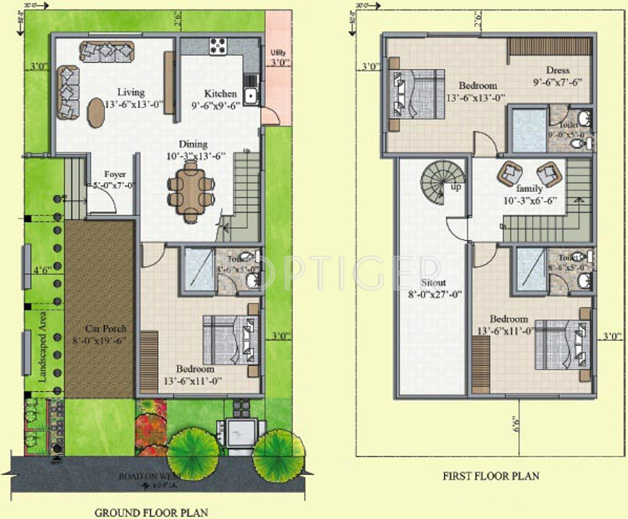 Celebrity Harmony (3BHK+3T (1,800 sq ft) 1800 sq ft)