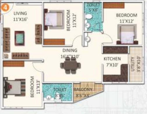  urban flora Floor Plan Floor Plan