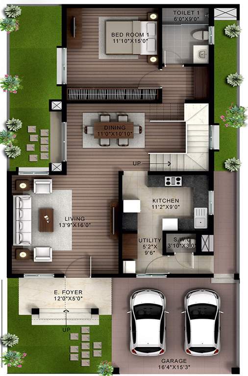 Hiranandani Cottages (3BHK+3T (2,223 sq ft) 2223 sq ft)
