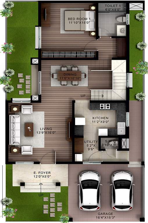 Hiranandani Cottages (4BHK+4T (2,820 sq ft) 2820 sq ft)