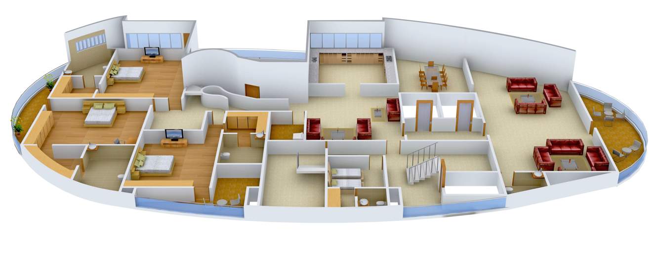 Krrish The Eiffel (5BHK+5T (15,000 sq ft)   Servant Room 15000 sq ft)