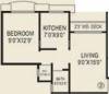 Agarwal Nagri (1BHK+1T (795 sq ft) 795 sq ft)