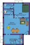 MS Sarvesh (1BHK+2T (503 sq ft) 503 sq ft)