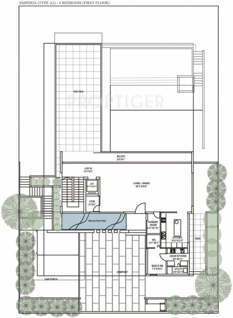 TATA Prive (4BHK+4T (8,800 sq ft)   Servant Room 8800 sq ft)