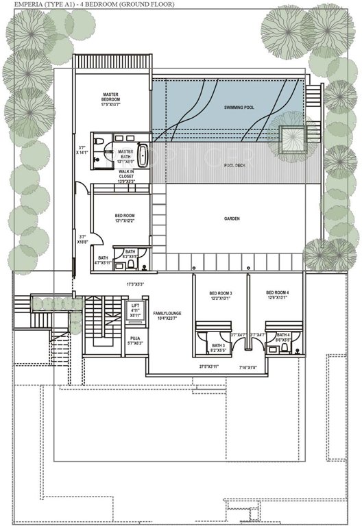 TATA Prive (4BHK+4T (8,800 sq ft) Servant Room 8800 sq ft)