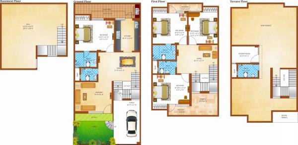 Vardhman Arcadia Greens (4BHK+4T (3,500 sq ft) + Servant Room 3500 sq ft)