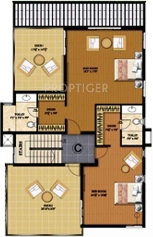 Arun Villa Juhu Beach (3BHK+3T (3,800 sq ft) 3800 sq ft)