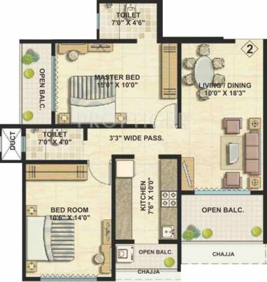 Bhoomi Ekta Garden Phase III (2BHK+2T (1,027 sq ft) 1027 sq ft) Bhoomi Ekta Garden Phase III (2BHK+2T (1,027 sq ft) 1027 sq ft)