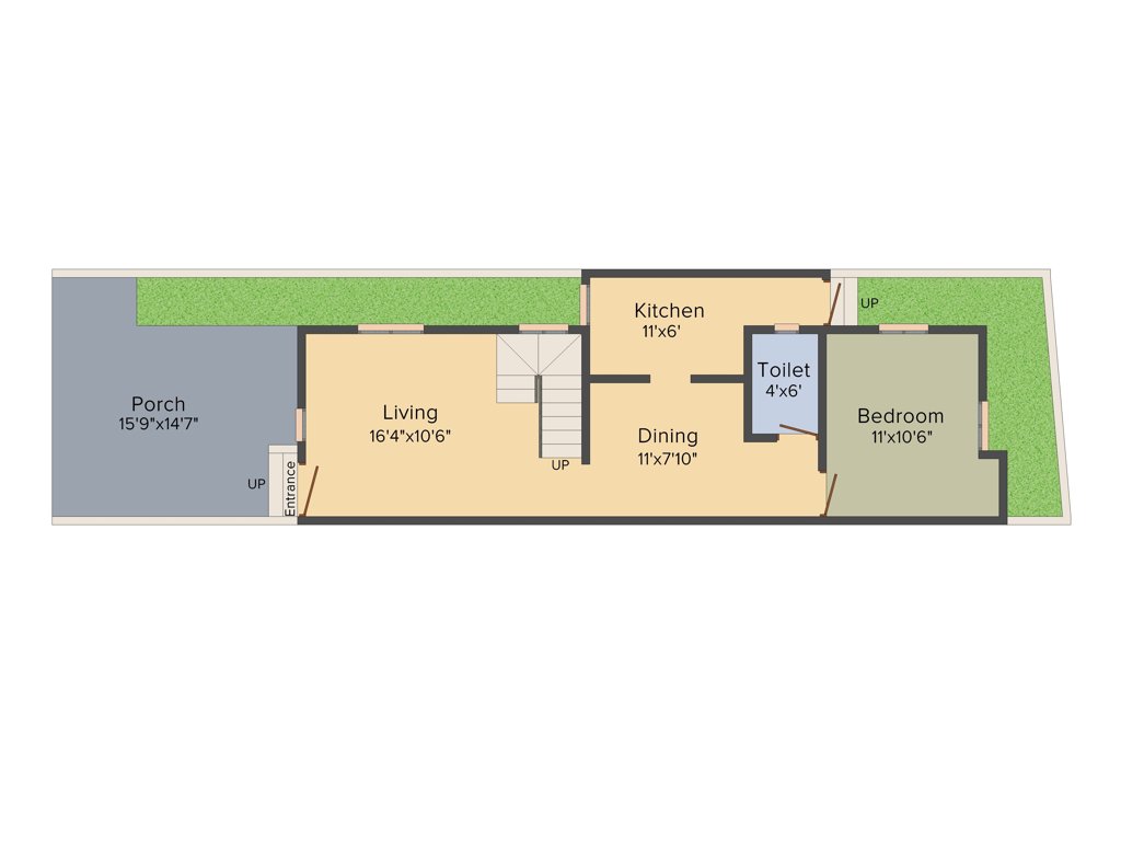 Malles AV Gardens (3BHK+3T (1,640 sq ft) 1640 sq ft)