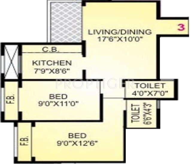 Neelsidhi Sankul (2BHK+2T (986 sq ft) 986 sq ft) Neelsidhi Sankul (2BHK+2T (986 sq ft) 986 sq ft)