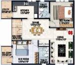 Sraddha White Cliff (2BHK+2T (1,215 sq ft) 1215 sq ft) Sraddha White Cliff (2BHK+2T (1,215 sq ft) 1215 sq ft)