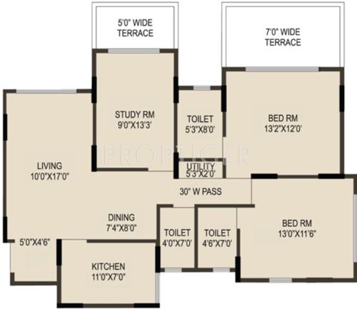 Neelsidhi Garden (3BHK+3T (1,600 sq ft) 1600 sq ft) Neelsidhi Garden (3BHK+3T (1,600 sq ft) 1600 sq ft)