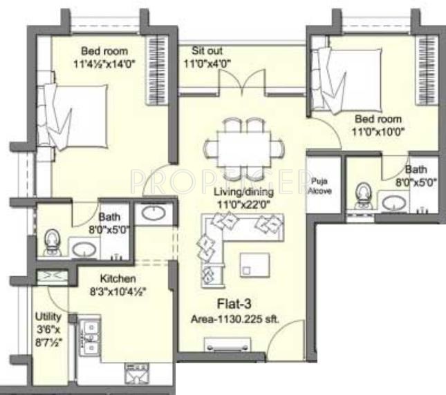Krishna Tivoli Gardens (2BHK+2T (1,130 sq ft) 1130 sq ft) Krishna Tivoli Gardens (2BHK+2T (1,130 sq ft) 1130 sq ft)