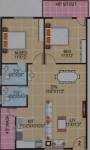 SSVR Camellia Elegant (2BHK+2T (990 sq ft) 990 sq ft)