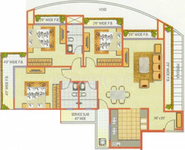 Sanjona Abhilash (3BHK+3T (979 sq ft) 979 sq ft) Sanjona Abhilash (3BHK+3T (979 sq ft) 979 sq ft)