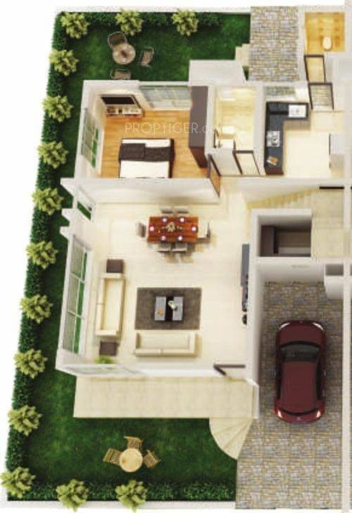 Raheja Viva (3BHK+3T (2,500 sq ft) + Servant Room 2500 sq ft)