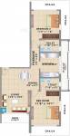Kesar Polaris (2BHK+2T (1,397 sq ft) 1397 sq ft) Kesar Polaris (2BHK+2T (1,397 sq ft) 1397 sq ft)