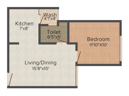 Satyam Sarjan (1BHK+1T (639 sq ft) 639 sq ft)