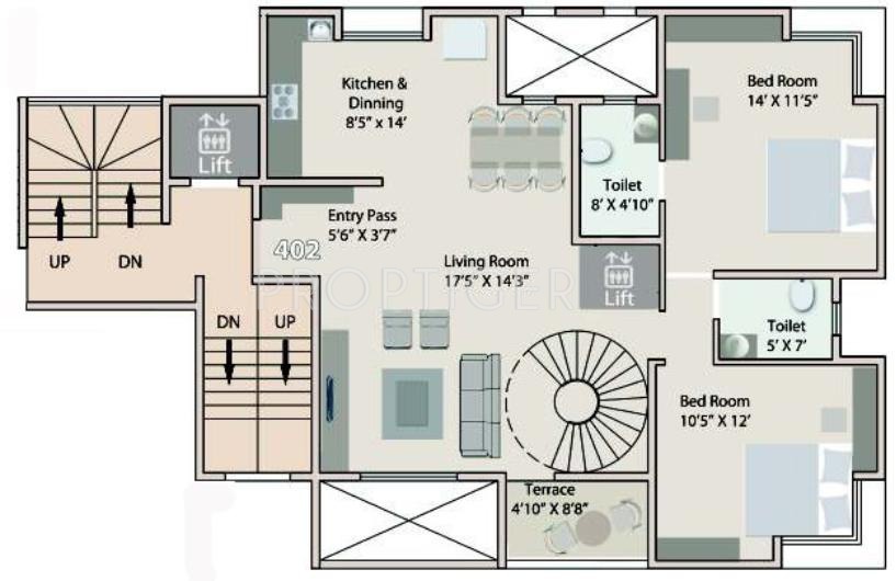 Prathamesh Samruddhi (4BHK+4T (2,519 sq ft) 2519 sq ft)